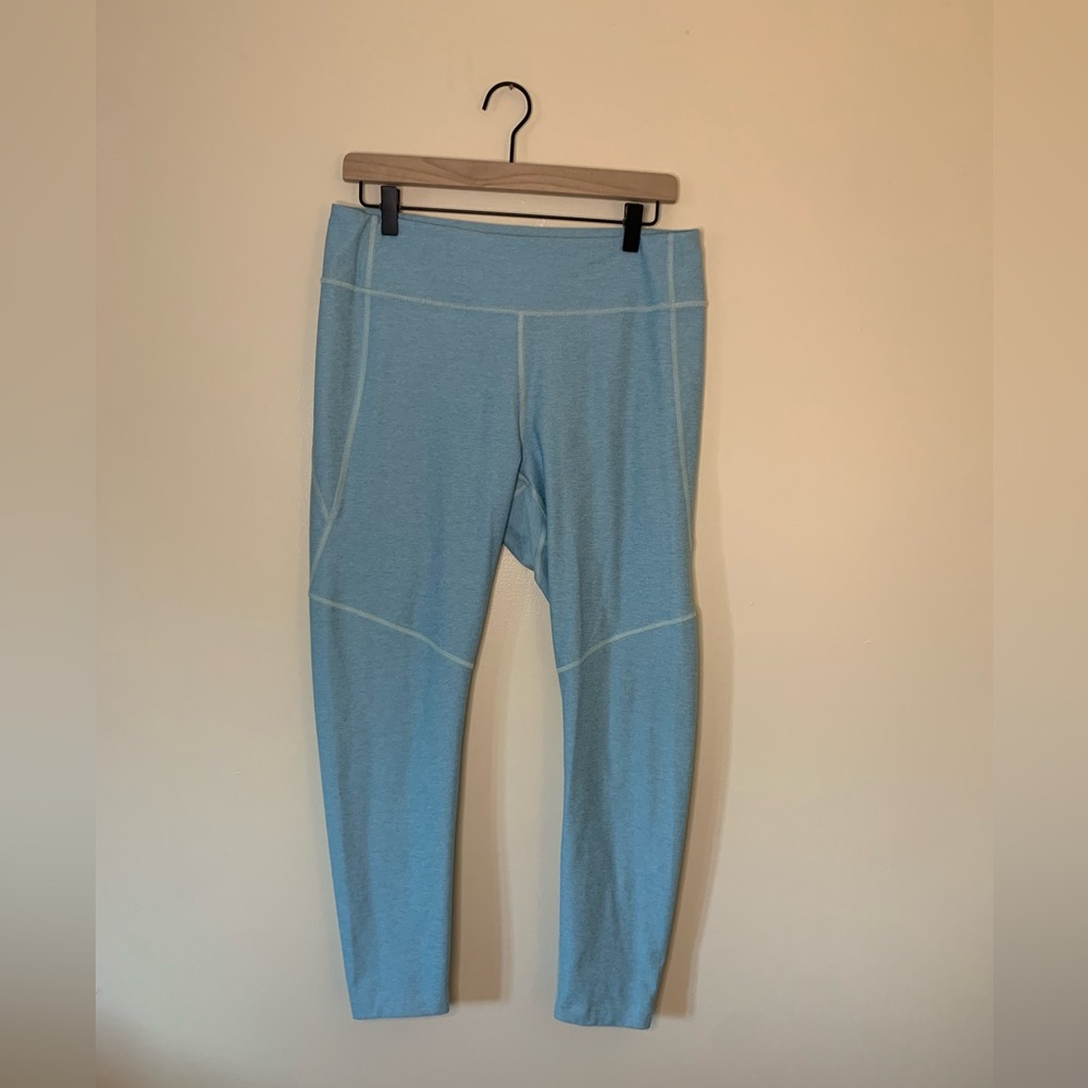 Outdoor Voices Light Blue Athletic Leggings Size XL